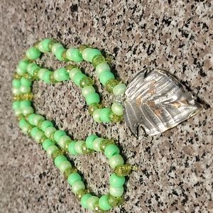 Kandi rave pendant necklace